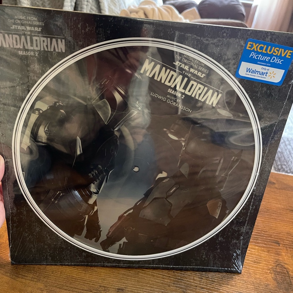 Star Wars Mandalorian Picture Disc